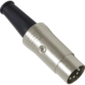 Conector DIN 5 pinos para interligação MID.