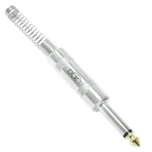 Conector P10M com mola Mono.