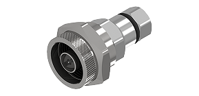 C043 N macho 1 DLC58/LMR195/RG58 Solda/Clamp